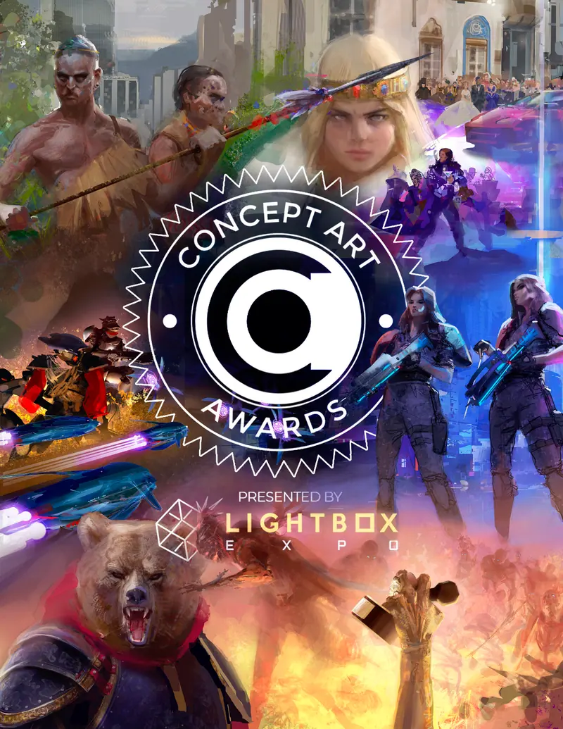 Concept Art Awards — Book cover