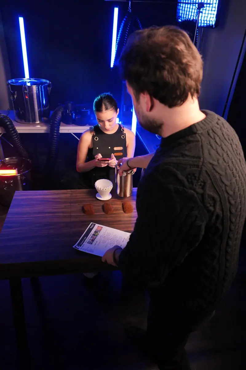Toriberto's — Film tests for the ads on a friend’s set