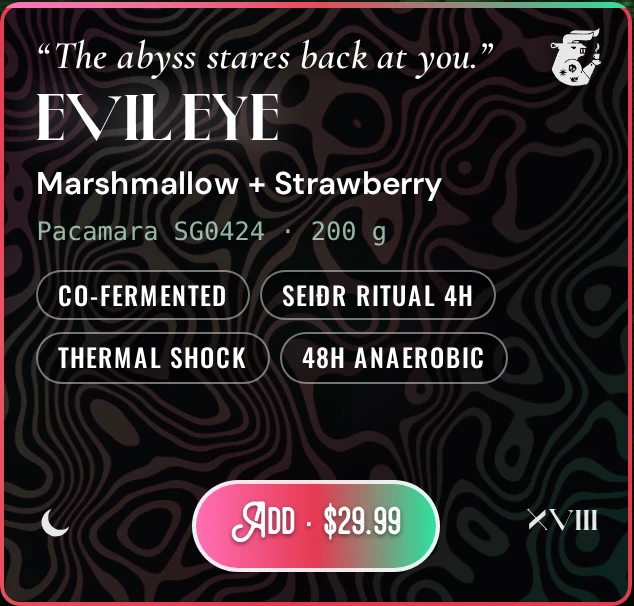Evil Eye — card on toriberto.com